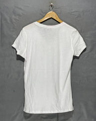 Polo U.S. Assn White Sport T Shirt For Women M | ThriftHub.pk