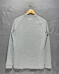 Under Armour Gray Sport T Shirt For Women M | ThriftHub.pk