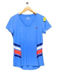 Fila Blue Sport T Shirt For Women M | ThriftHub.pk