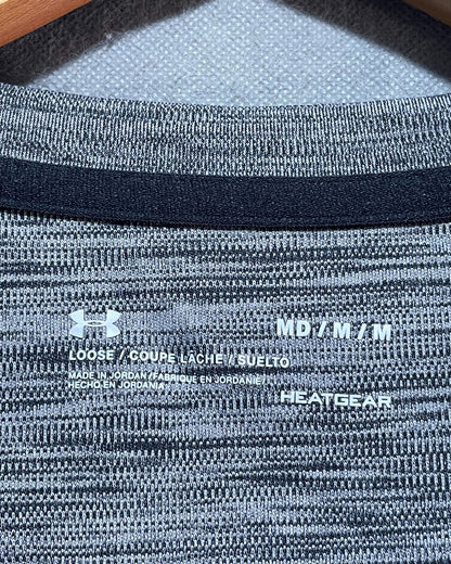 Under Armour Gray Sport T Shirt For Women M | ThriftHub.pk