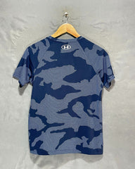 Under Armour Blue Sport T Shirt For Women XL | ThriftHub.pk