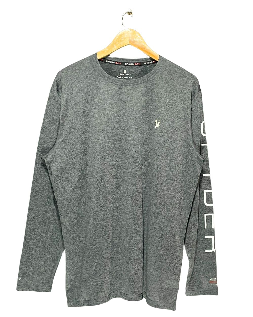Spyder Active Gray Sport T Shirt For Men M | ThriftHub.pk
