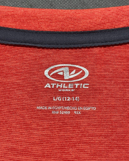 Athletic Works Orange Sport Vest For Boy 14 Years | ThriftHub.pk