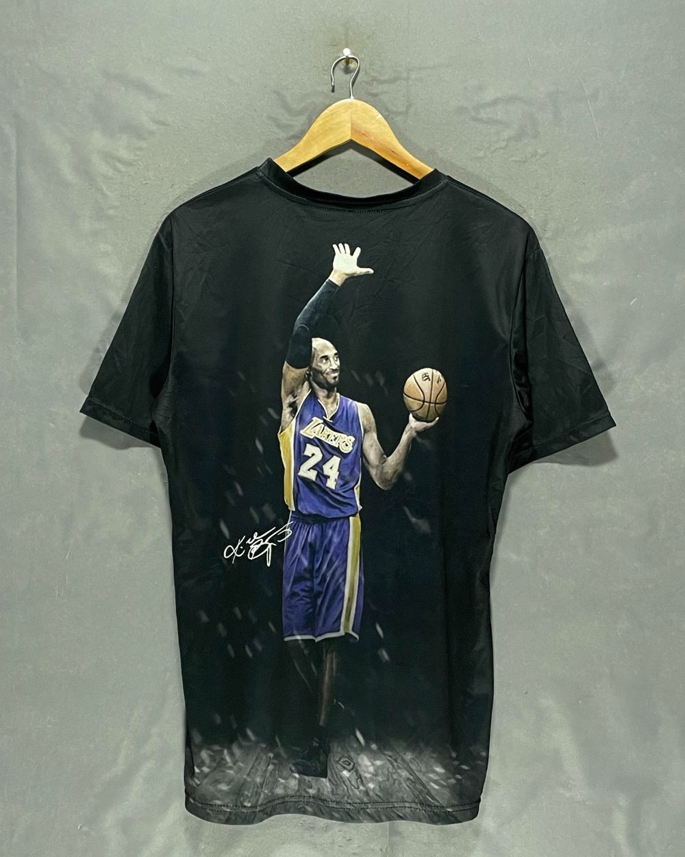 3D Print Black Sport T Shirt For Men M | ThriftHub.pk