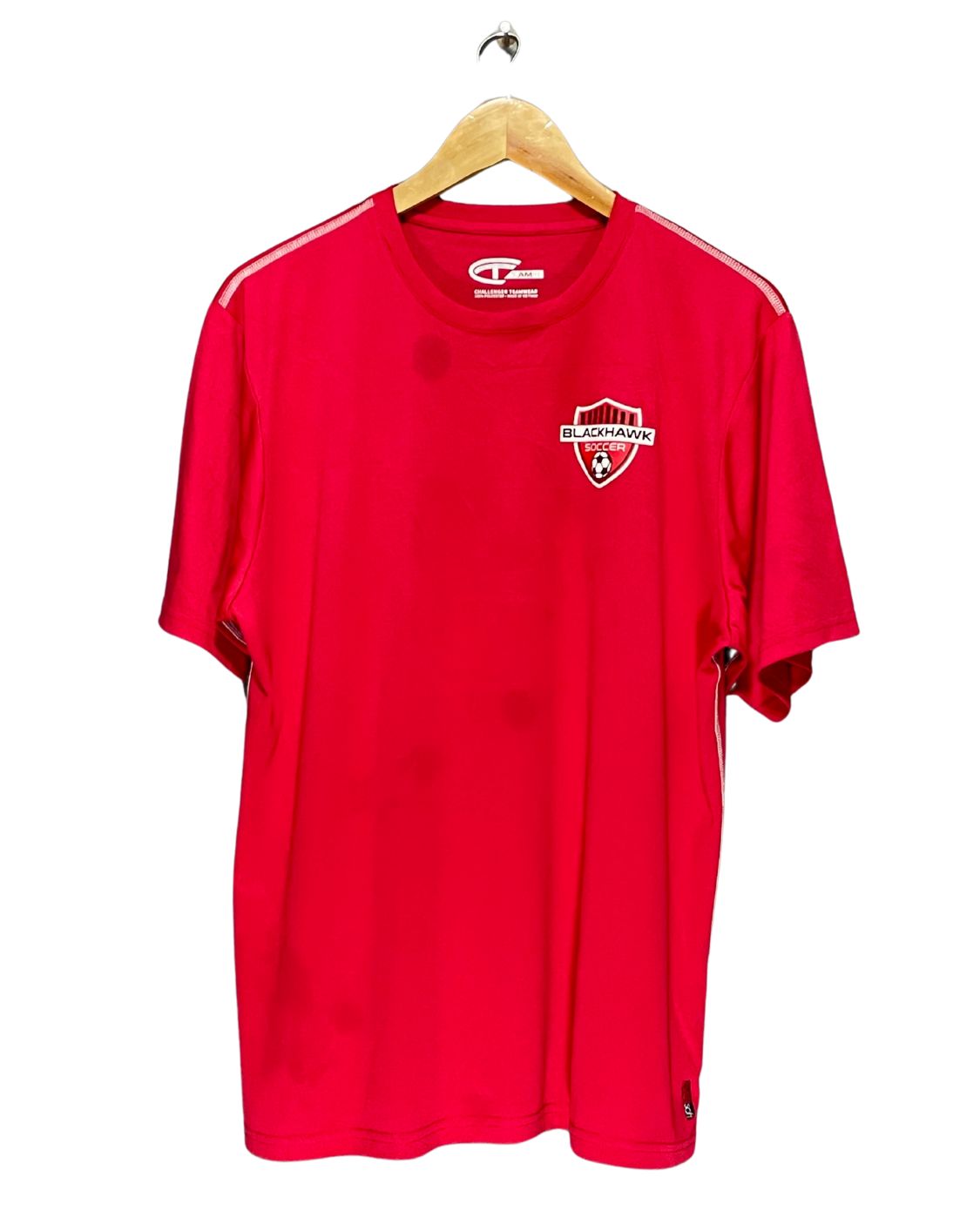 Challenger Teamwear Red Sport T Shirt For Men L | ThriftHub.pk
