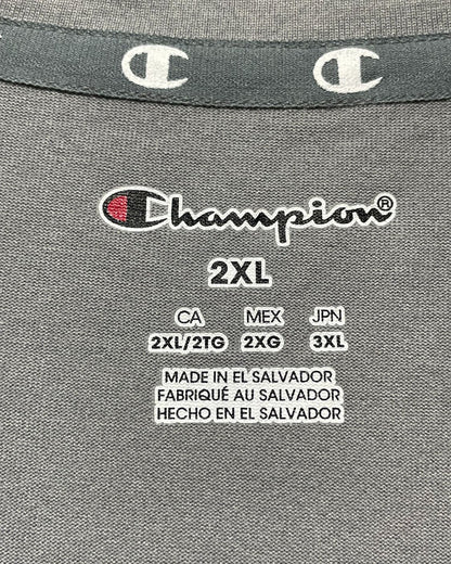 Champion Gray Sport T Shirt For Men XXL | ThriftHub.pk