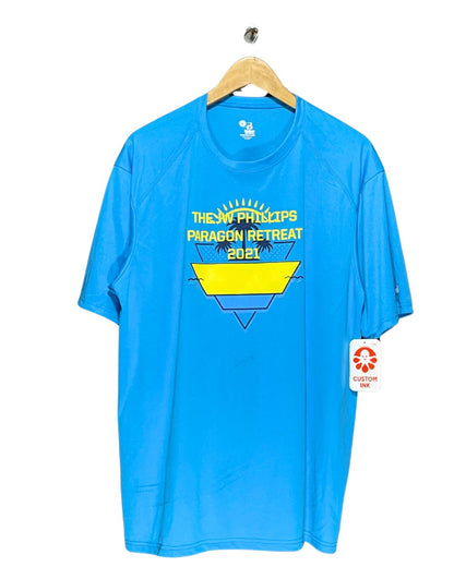 Badger Blue Sport T Shirt For Men L | ThriftHub.pk