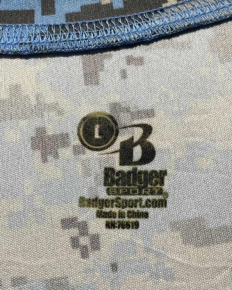 Badger Camouflage Sport T Shirt For Men L | ThriftHub.pk