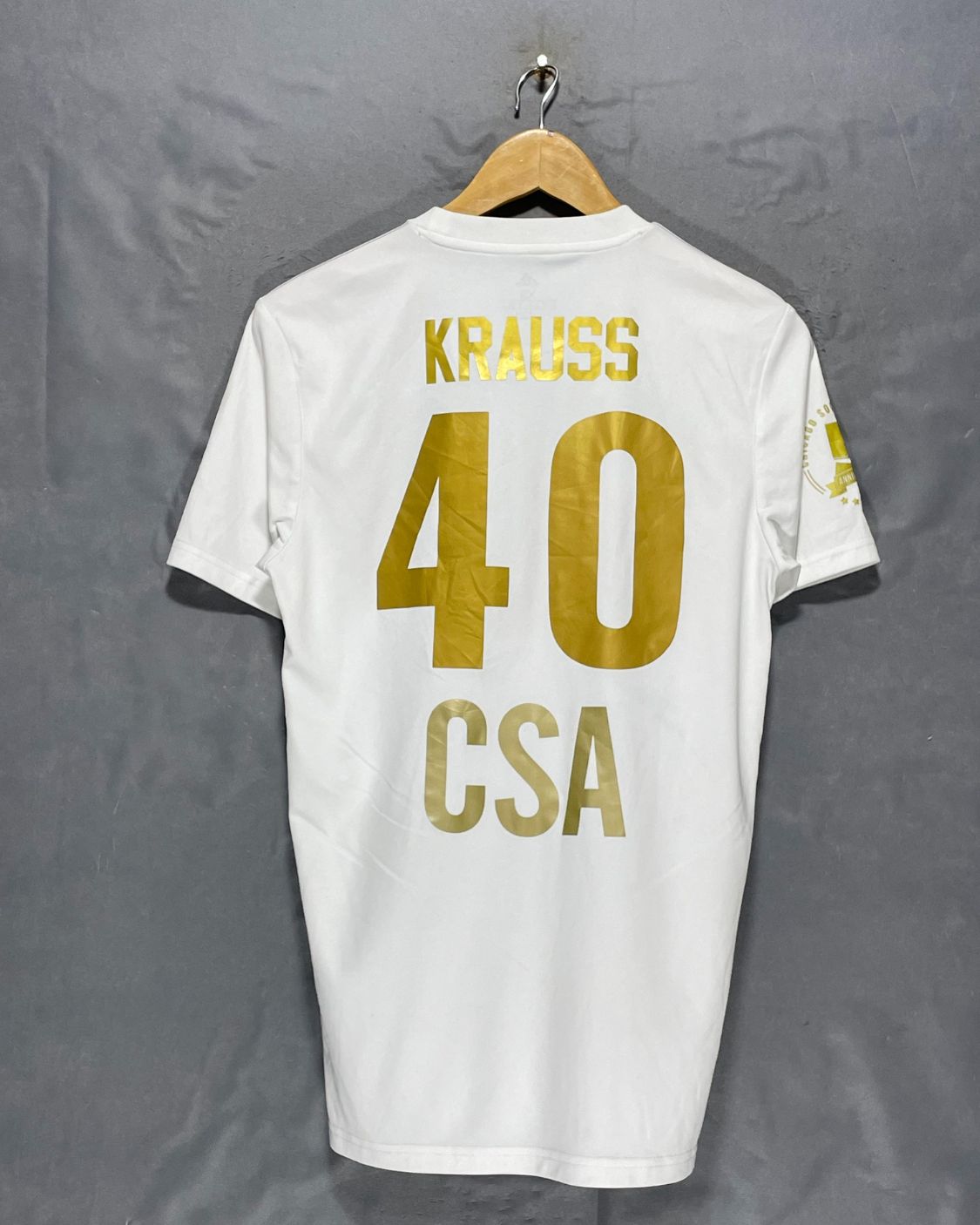 Adidas White Sport T Shirt For Men XS | ThriftHub.pk