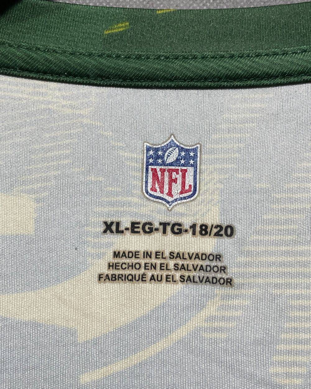 NFL Green Sport T Shirt For Men S | ThriftHub.pk