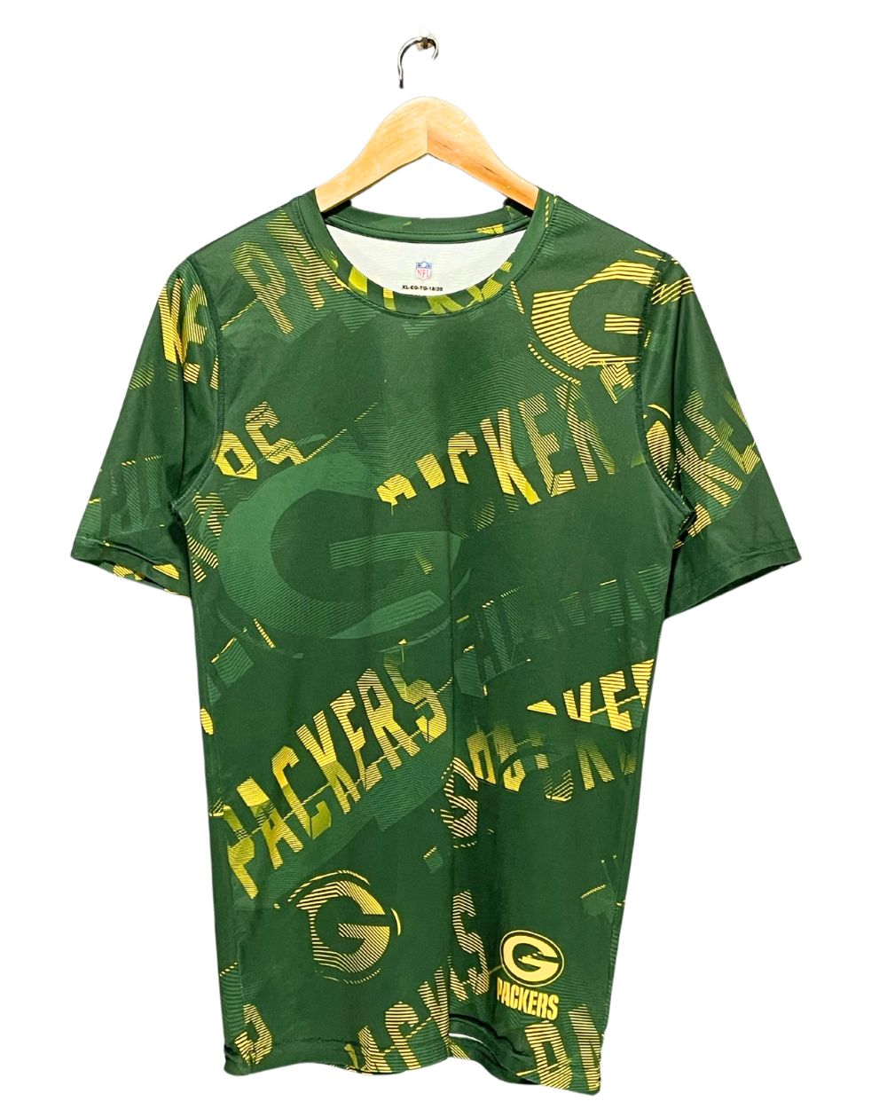 NFL Green Sport T Shirt For Men S | ThriftHub.pk