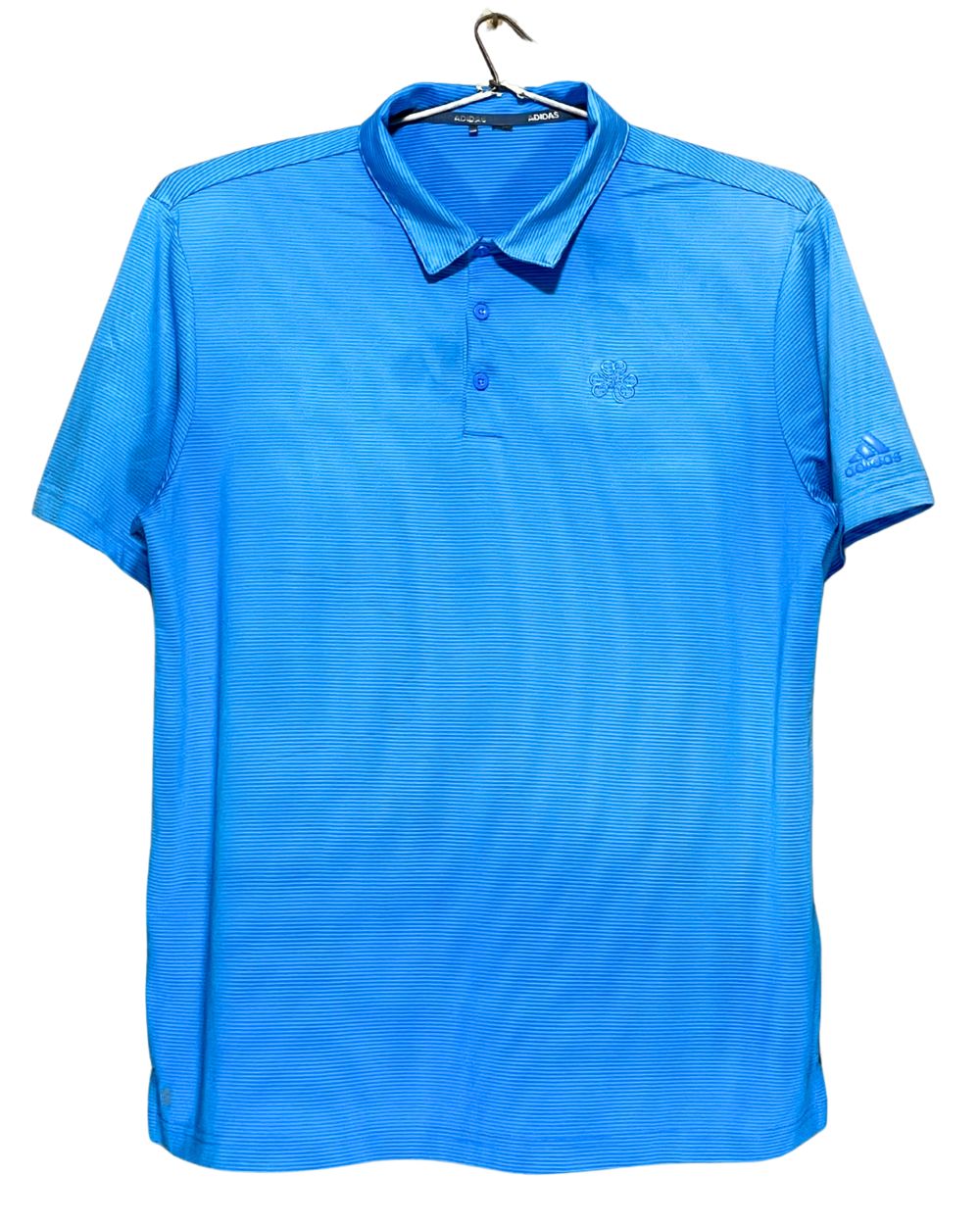 Adidas Blue Sport Polo T Shirt For Men XL | ThriftHub.pk
