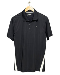 Old Navy Black Sport Polo T Shirt For Men M | ThriftHub.pk