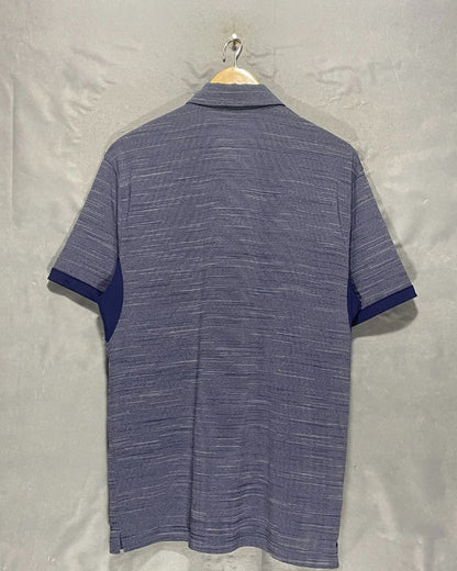 Under Armour Blue Sport Polo T Shirt For Men M | ThriftHub.pk