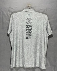 Under Armour Gray Sport Polo T Shirt For Men XL | ThriftHub.pk