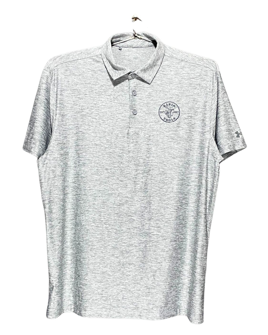 Under Armour Gray Sport Polo T Shirt For Men XL | ThriftHub.pk