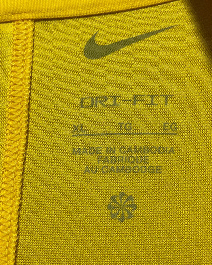 Nike Yellow Sport Polo T Shirt For Men XL | ThriftHub.pk