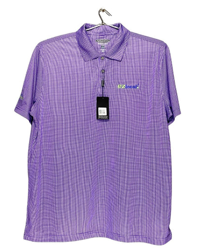Pebble Beach Purple Sport Polo T Shirt For Men XL | ThriftHub.pk