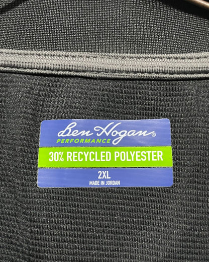 Ben Hogan Black Sport Polo T Shirt For Men XXL | ThriftHub.pk