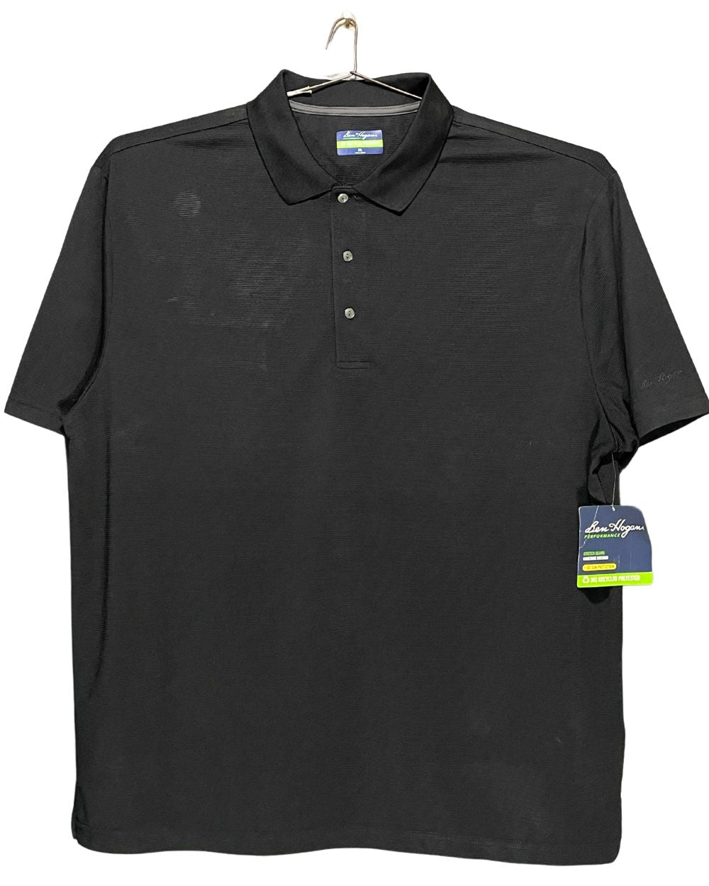 Ben Hogan Black Sport Polo T Shirt For Men XXL | ThriftHub.pk
