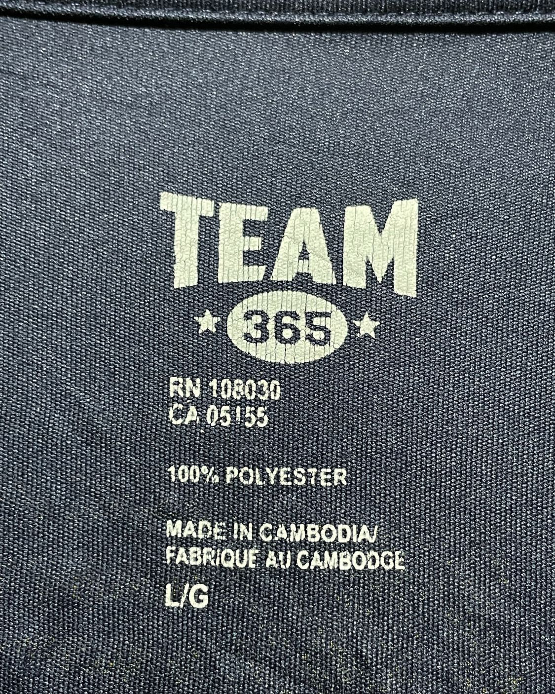 Team Blue Sport Polo T Shirt For Men L | ThriftHub.pk