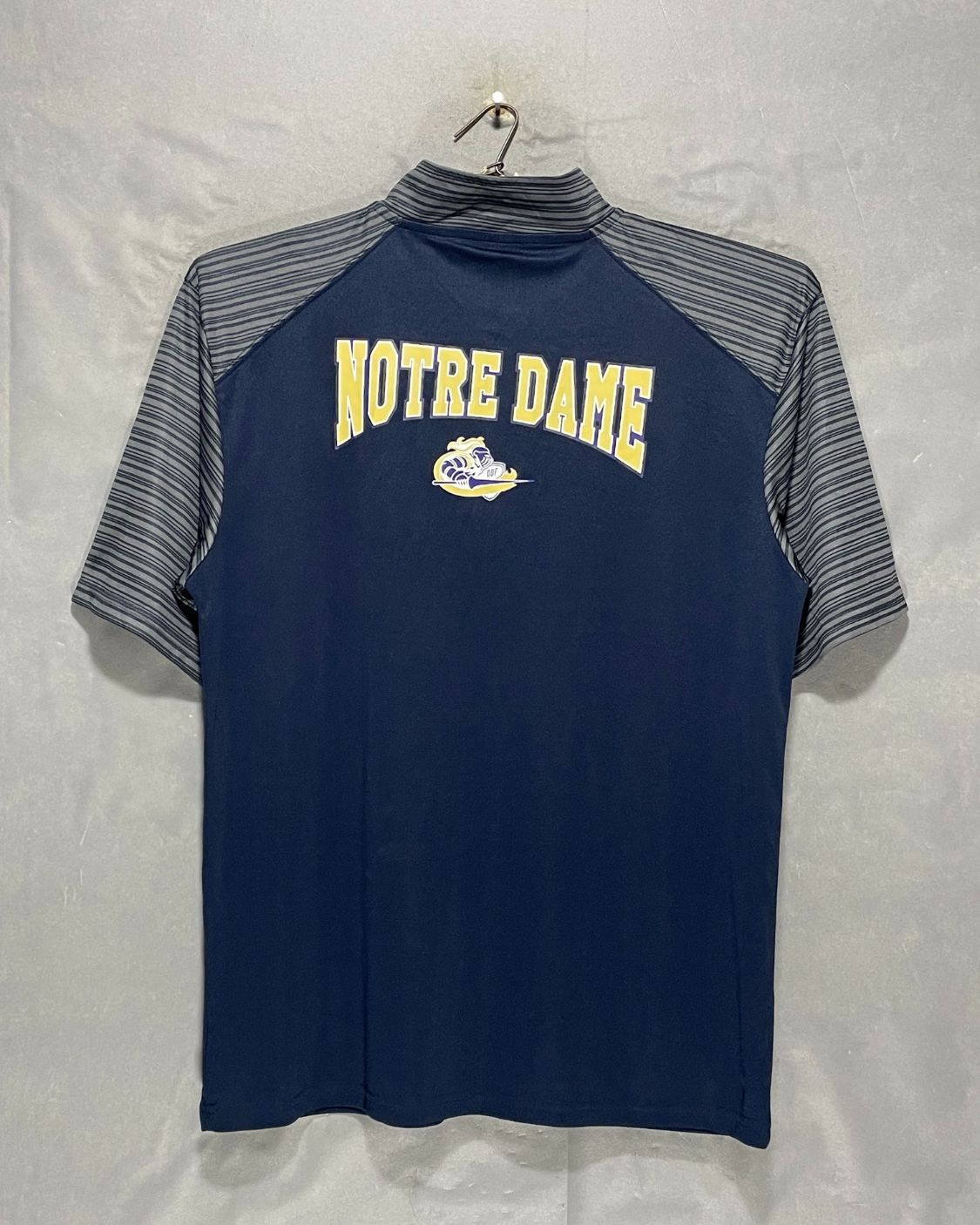 Badger Blue Sport Polo T Shirt For Men L | ThriftHub.pk