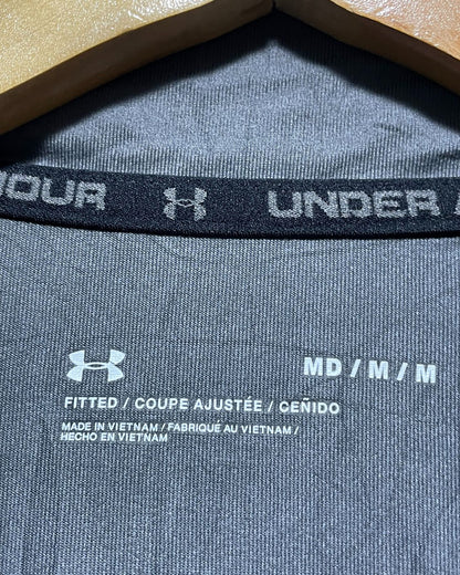 Under Armour Gray Sport Polo T Shirt For Men M | ThriftHub.pk