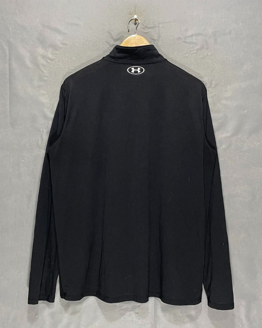 Under Armour Black Sport Polo T Shirt For Men L | ThriftHub.pk