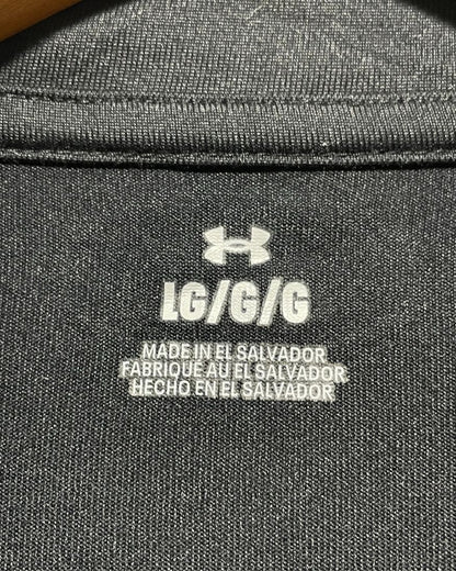 Under Armour Black Sport Polo T Shirt For Men L | ThriftHub.pk