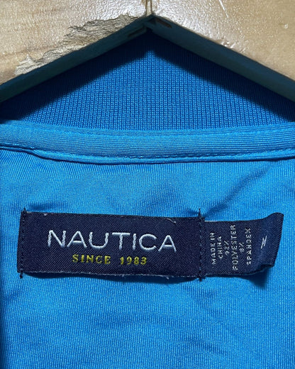 Nautica Blue Sport Polo T Shirt For Men M | ThriftHub.pk