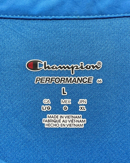 Champion Blue Sport Polo T Shirt For Men XL | ThriftHub.pk
