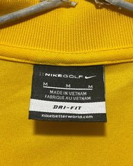 Nike Yellow Sport Polo T Shirt For Men M | ThriftHub.pk