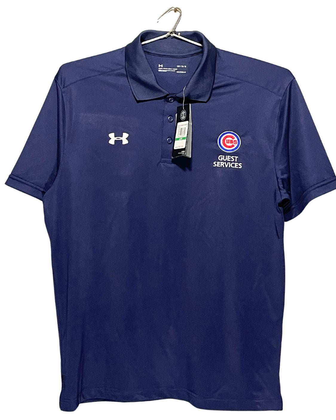 Under Armour Blue Sport Polo T Shirt For Men XL | ThriftHub.pk