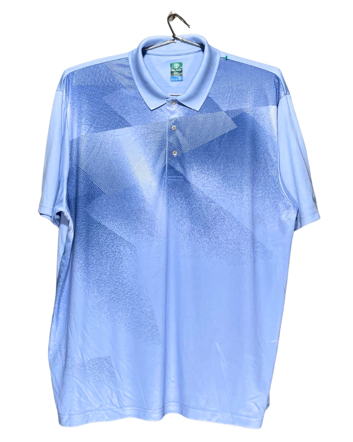 Pro Tour Blue Sport Polo T Shirt For Men XXL | ThriftHub.pk