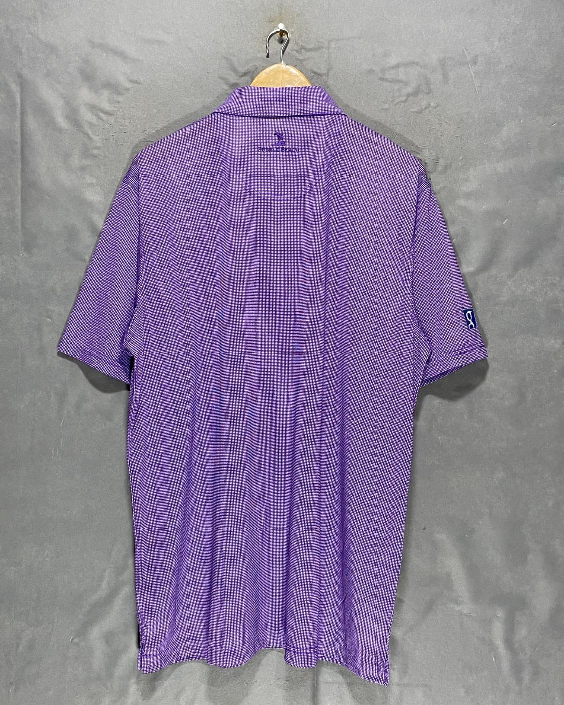Pebble Beach Purple Sport Polo T Shirt For Men XL | ThriftHub.pk