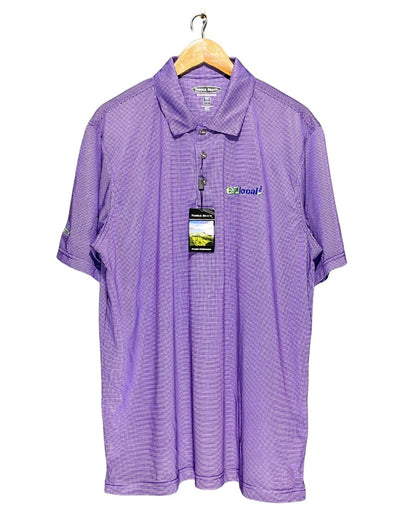 Pebble Beach Purple Sport Polo T Shirt For Men XL | ThriftHub.pk