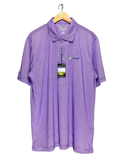 Pebble Beach Purple Sport Polo T Shirt For Men XL | ThriftHub.pk