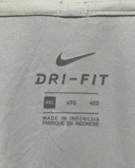 Nike White Sport Polo T Shirt For Men 4X Large | ThriftHub.pk