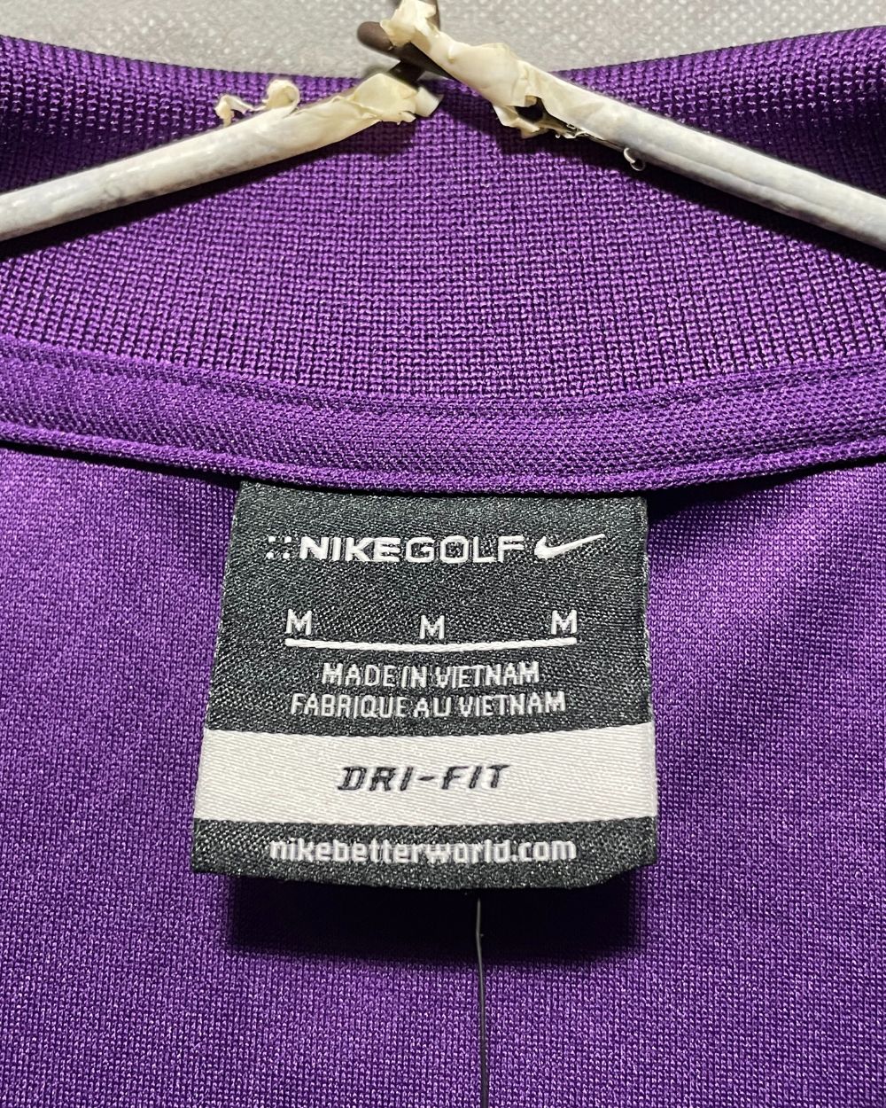 Nike Purple Sport Polo T Shirt For Men M | ThriftHub.pk