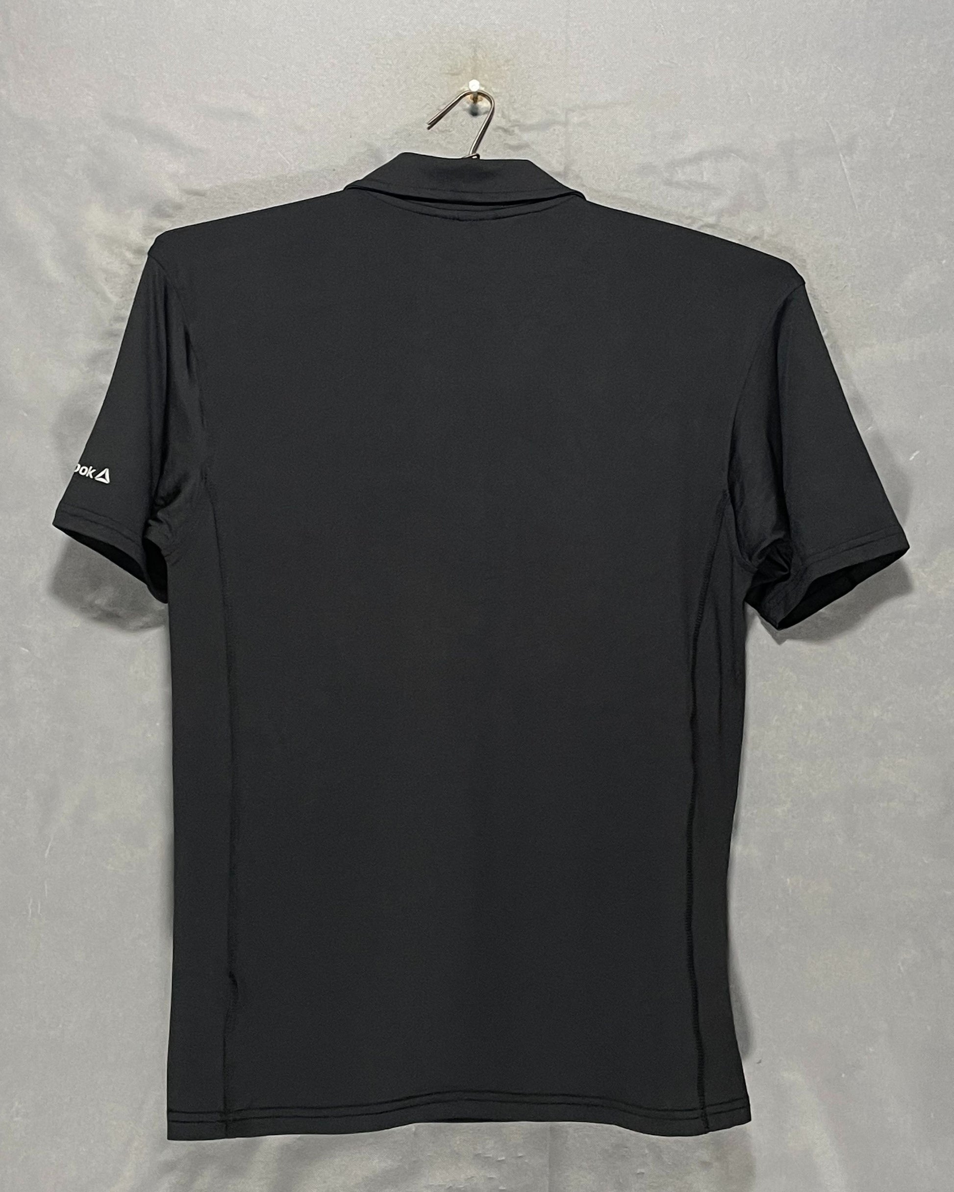 Reebok Black Sport Polo T Shirt For Women M | ThriftHub.pk