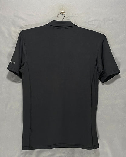 Reebok Black Sport Polo T Shirt For Women M | ThriftHub.pk