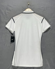 Nike White Sport Polo T Shirt For Women S | ThriftHub.pk
