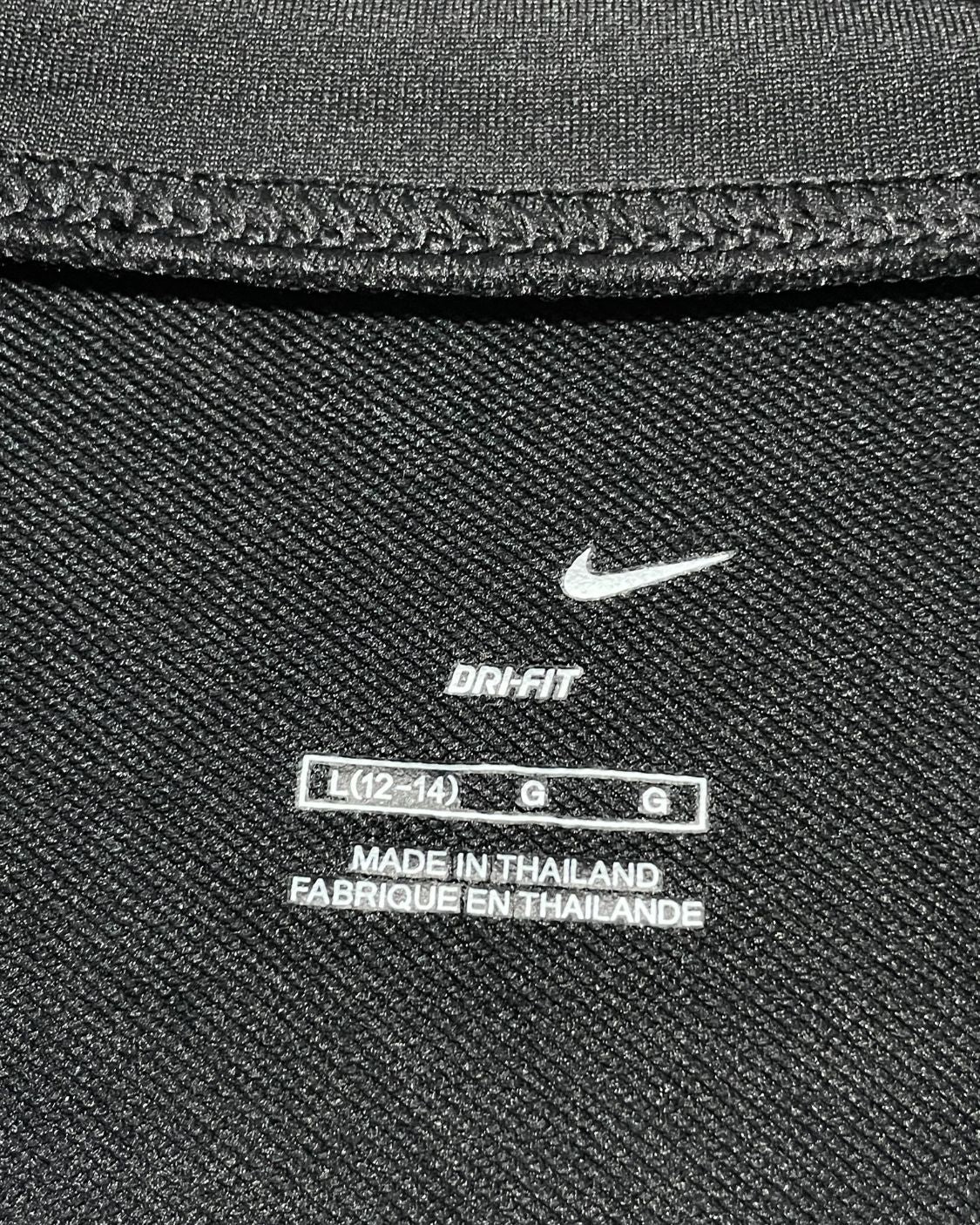 Nike Black Sport Polo T Shirt For Girl 14 Years | ThriftHub.pk