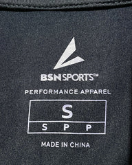 BSN Black Sport Polo T Shirt For Women S | ThriftHub.pk