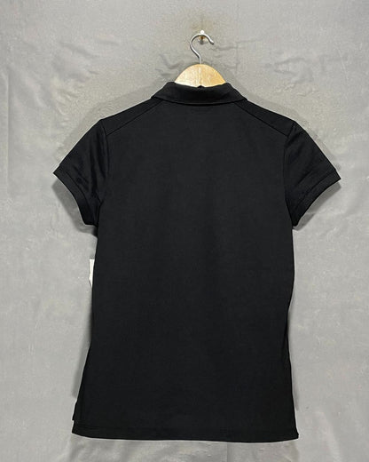 Nike Black Sport Polo T Shirt For Women L | ThriftHub.pk