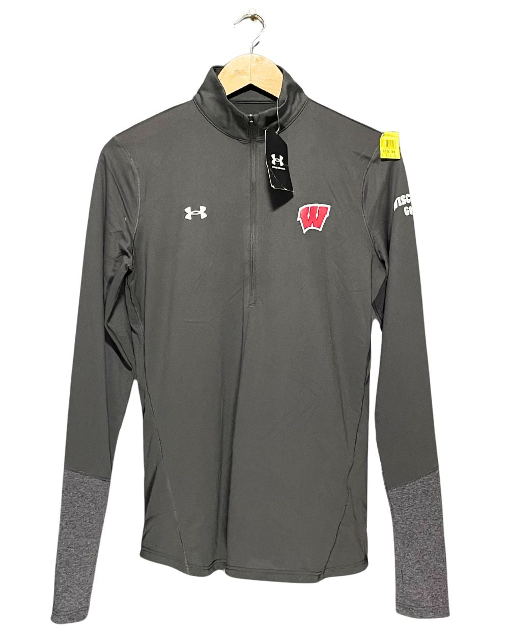Under Armour Gray Sport Polo T Shirt For Women M | ThriftHub.pk