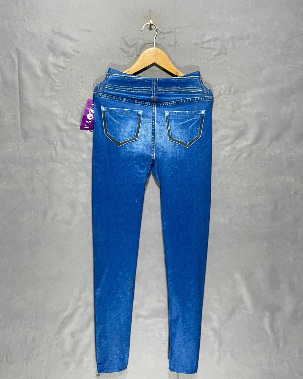 Cloya Blue Sport Gym Tights For Women S | ThriftHub.pk