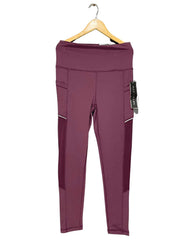 Kay Unger Purple Sport Gym Tights For Women M | ThriftHub.pk