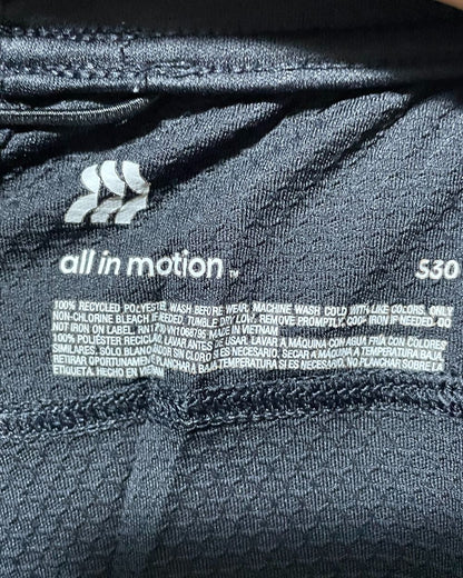 All In Motion Black Sport Trouser For Women M