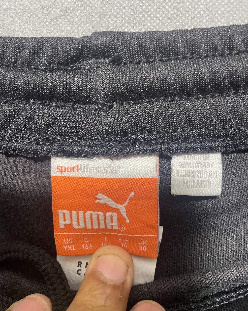 Puma Black Sport Trouser For Women Large